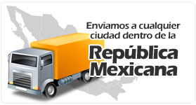 Entregamos a cualquier ciudad de la Rep&uacute;blica Mexicana