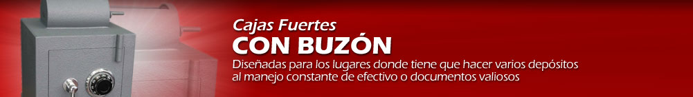 Cajas Fuertes con Buz&oacute;n o Rotary - Dise&ntilde;adas para los lugares donde tienen un manejo constante de efectivo