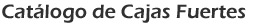 CAT&Aacute;LOGO DE CAJAS FUERTES